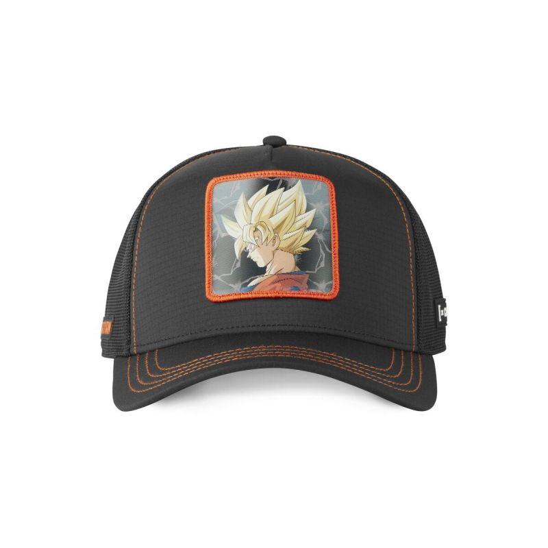 Wholesaler City Boy - Capslab Premium X Dragon Ball Trucker Cap with Holographic Visual Effect Embroidered Patch