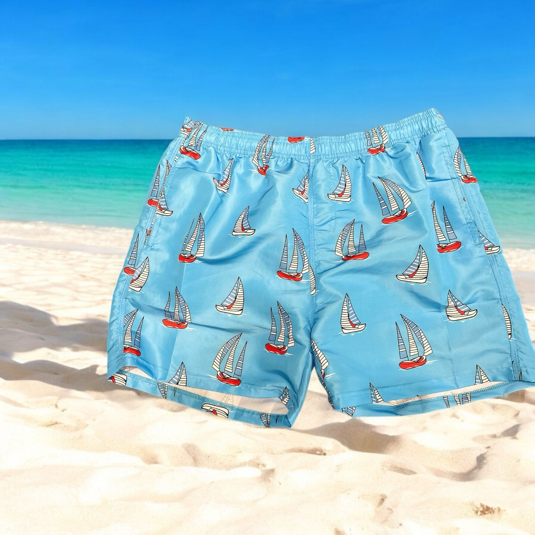 Wholesaler City Boy - Man printed bath shorts