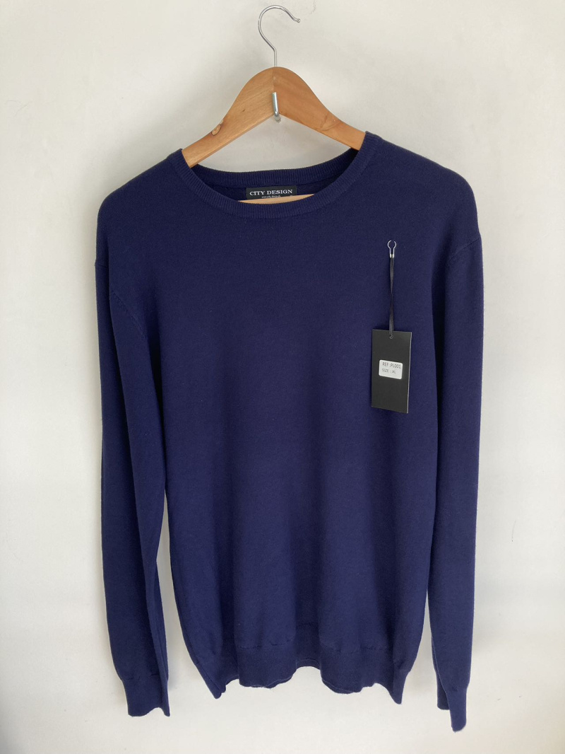 Wholesaler City Design - plain round neck sweater