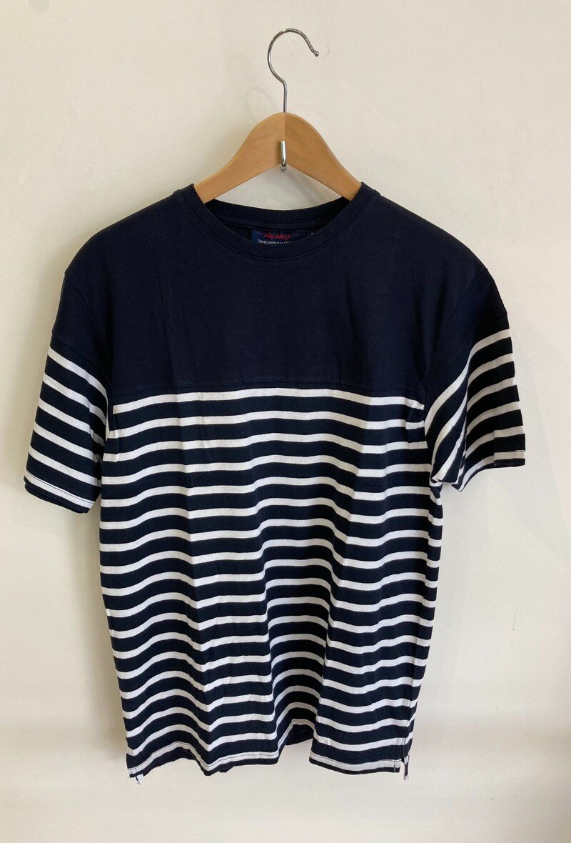 Großhändler City Design - Marinestreifen T-Shirt