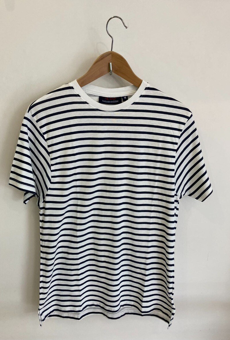Großhändler City Design - Marinestreifen T-Shirt