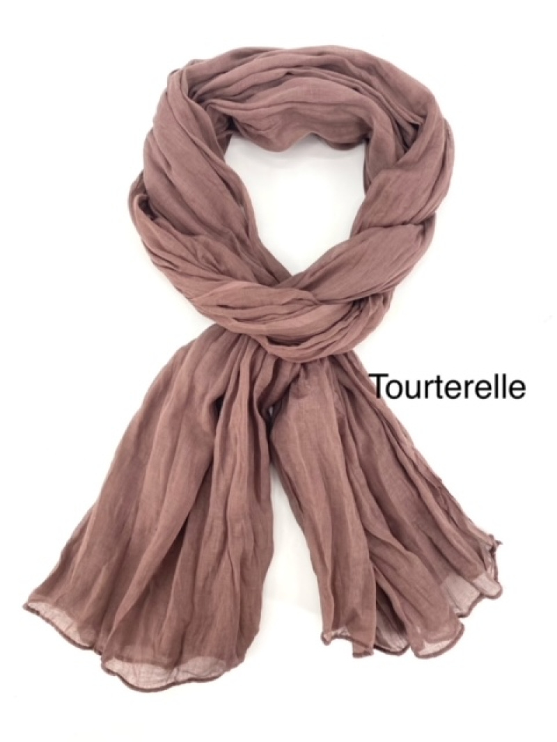 Grossiste Cowo-collection - Foulard Chèche uni homme 100%coton indien