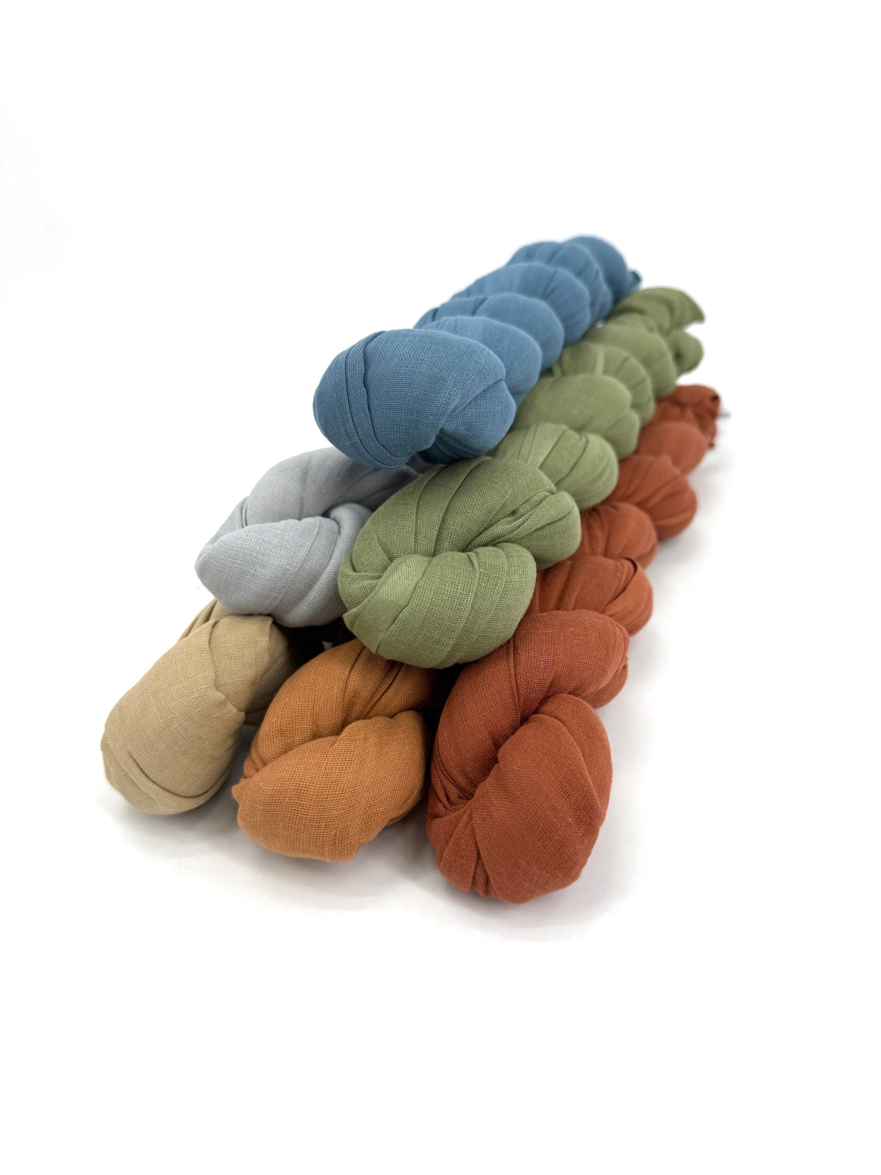Grossista Cowo-collection - Sciarpa in cotone tinta unita - ritorto