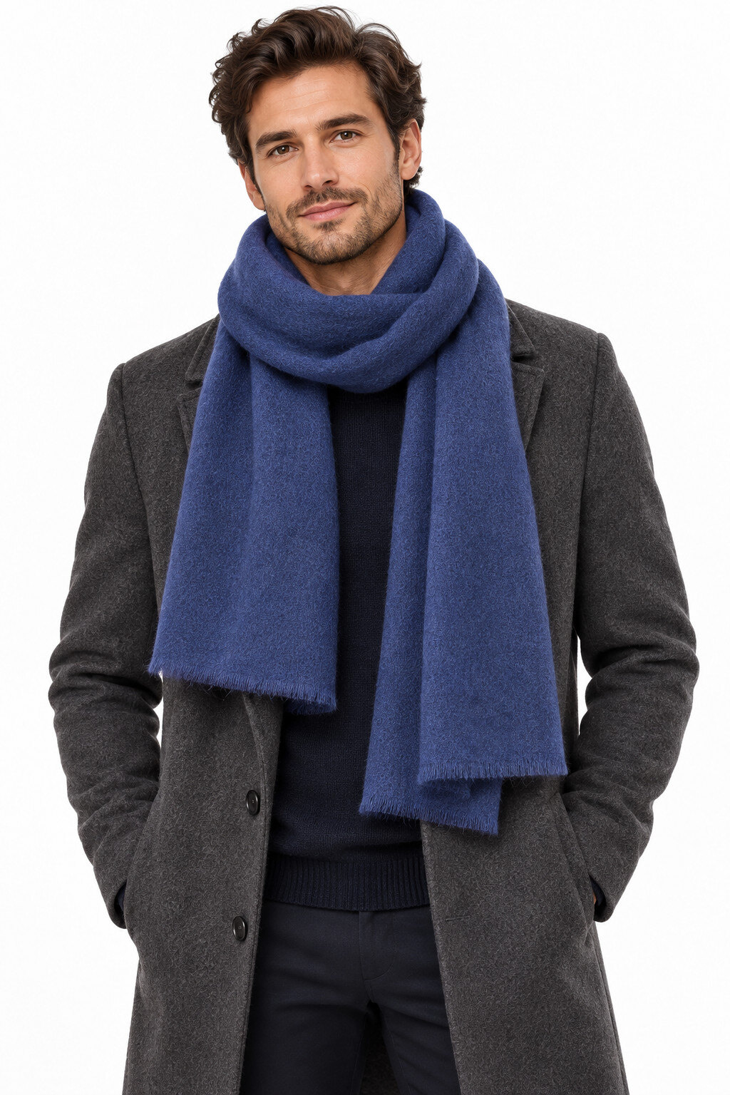 Grossiste Cowo-collection - Echarpe homme touché cachemire