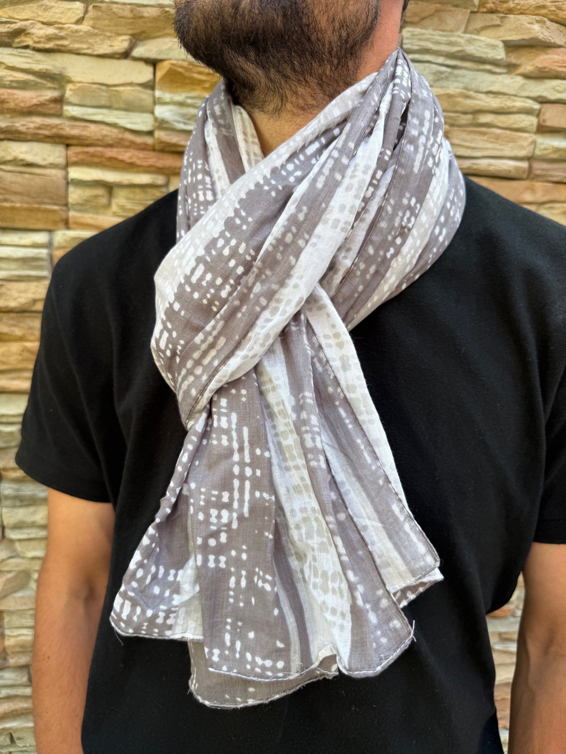 Mayorista Cowo-collection - Pañuelo cheche estampado 100% Algodón Indio