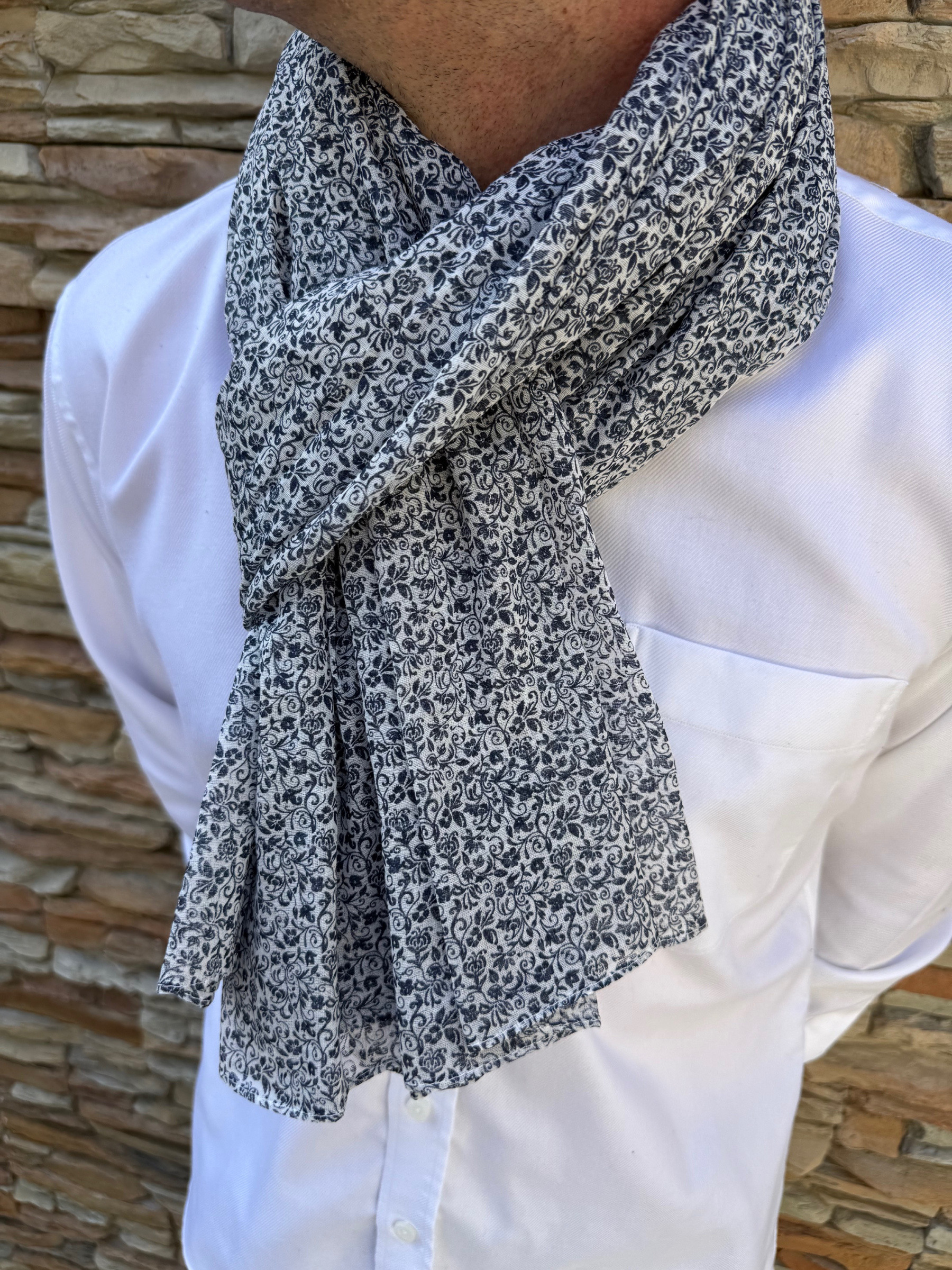 Mayorista Cowo-collection - Pañuelo para hombre 100% algodón indio