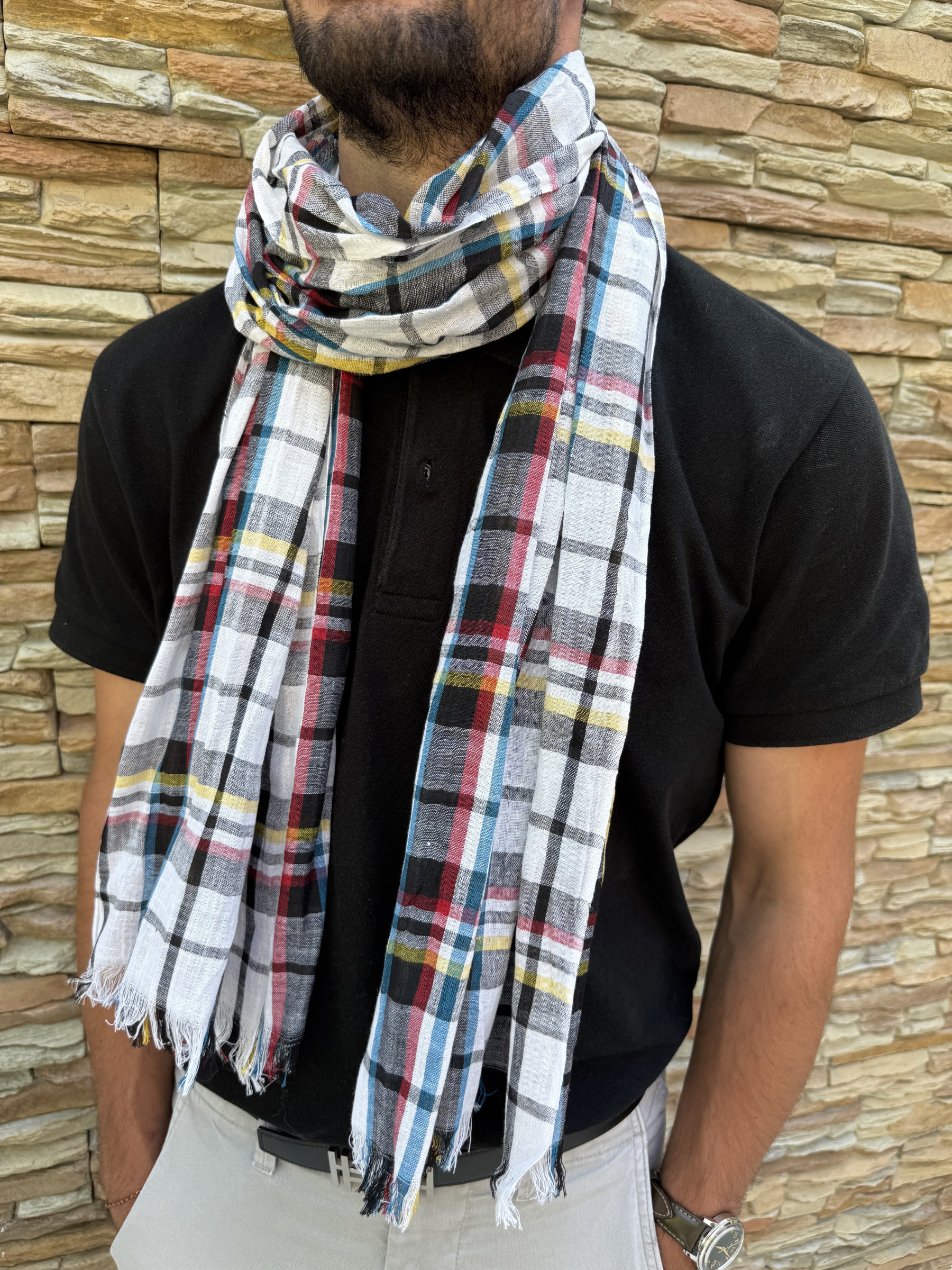 Mayorista Cowo-collection - Pañuelo de algodón indio 100%