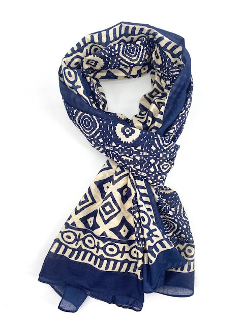 Grossiste Cowo-collection - Foulard 100% Coton indien