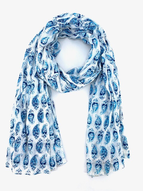 Grossiste Cowo-collection - Foulard 100% Coton indien