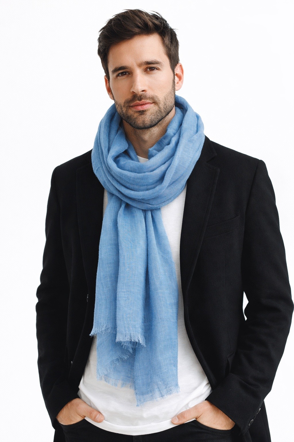 Mayorista Cowo-collection - Pañuelo de hombre 100% lino