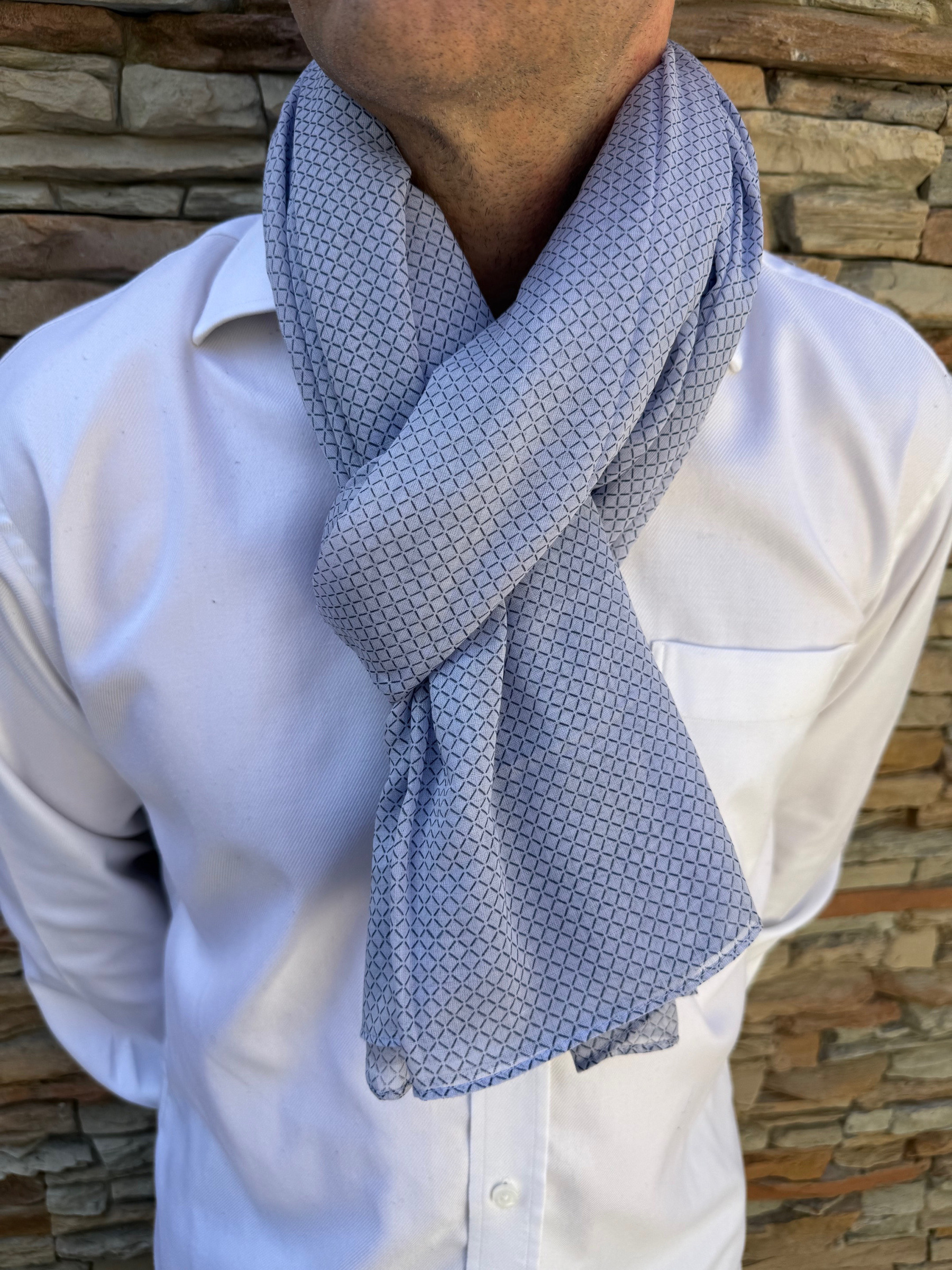 Wholesaler Cowo-collection - Men's scarf 100% Indian cotton