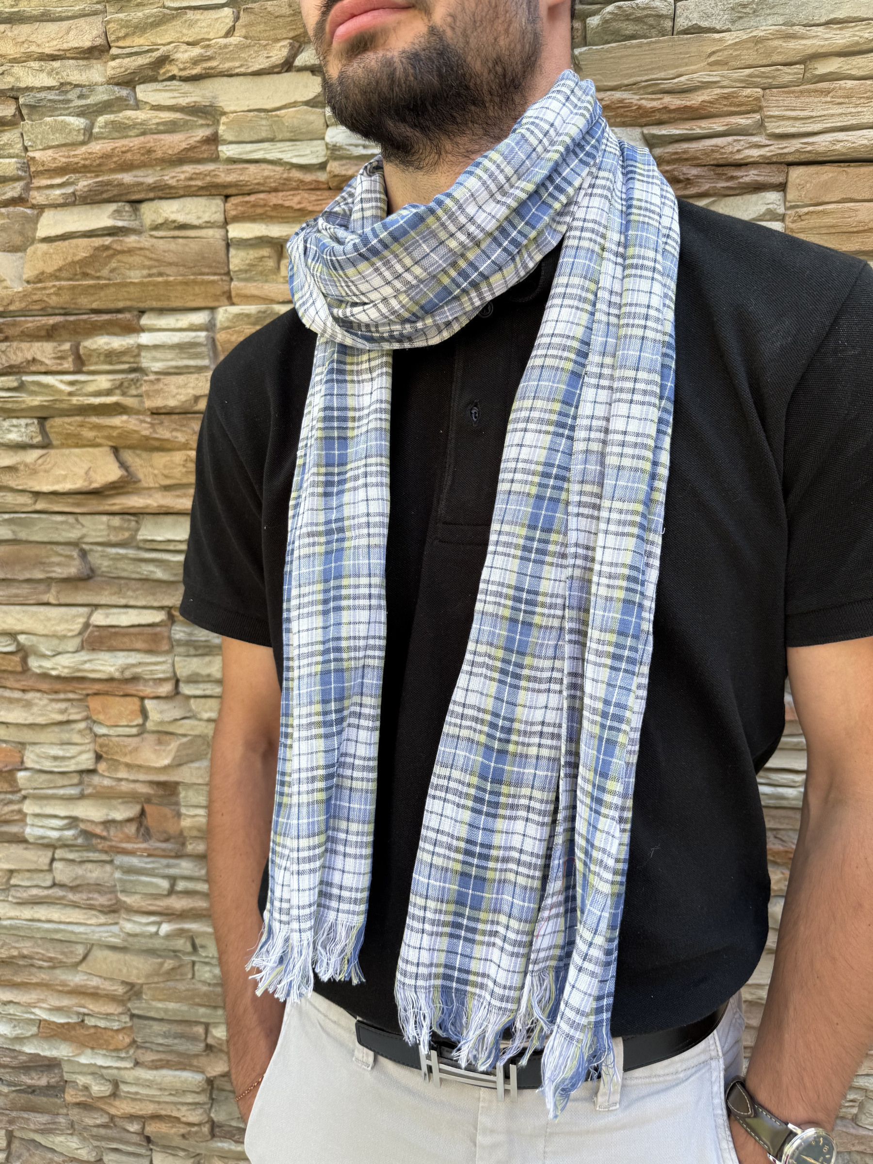 Mayorista Cowo-collection - Pañuelo 100% Algodón tejido indio