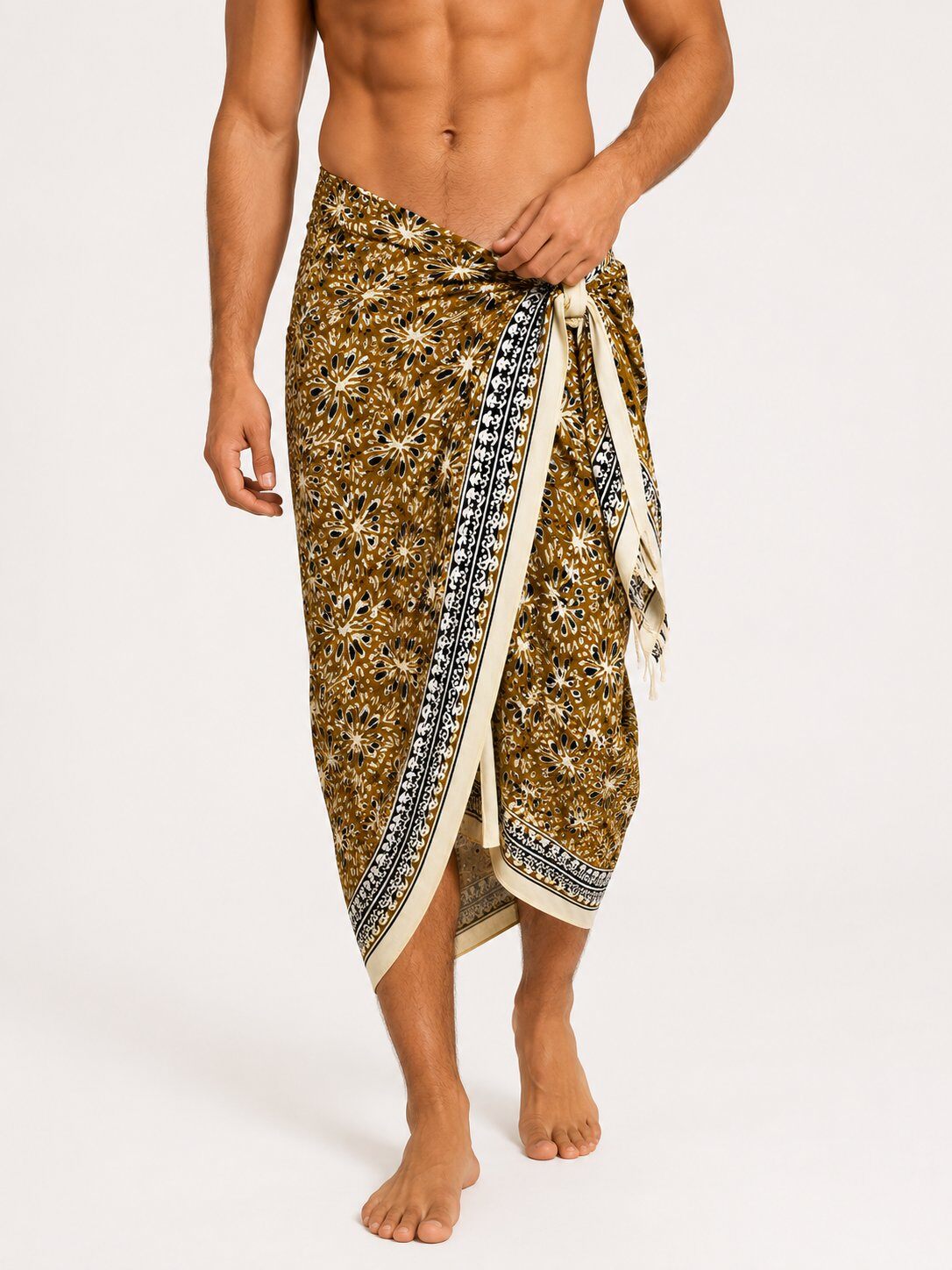 Grossista Cowo-collection - Sarong in voile di cotone 100% stampato