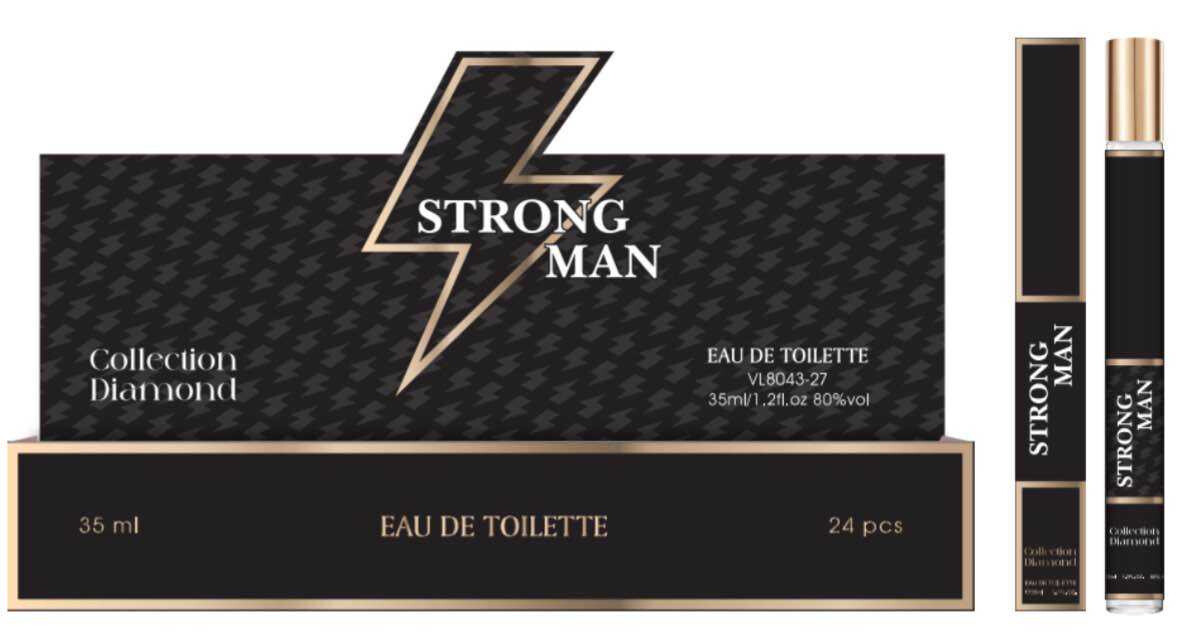 Grossiste Crystal Auber - Strong Man : Parfum frais et puissant