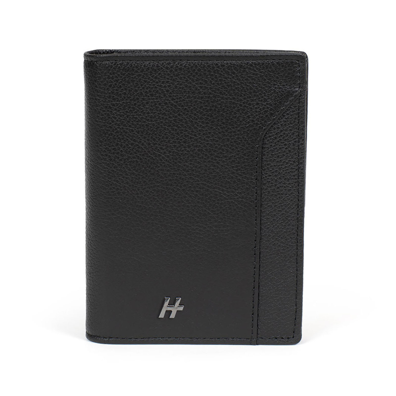 Wholesaler Daniel Hechter - Vertical wallet stop RFID - Grained leather - Collection Together