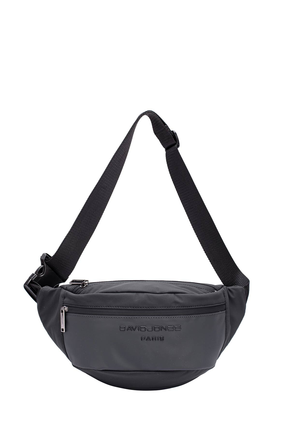 Wholesaler David Jones - 936602 David Jones Crossbody Bum Bag with raincoat textile