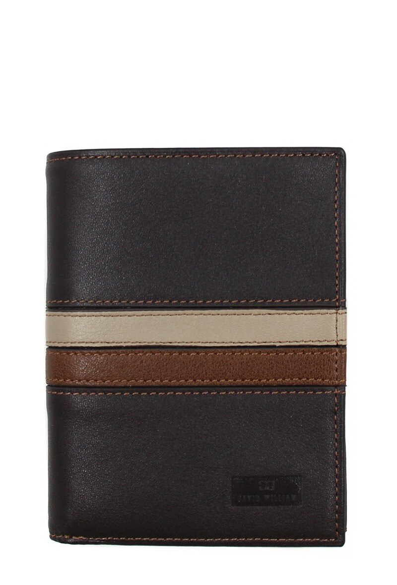 Wholesaler DAVID WILLIAM - Roussère - Wallet in smooth cowhide leather