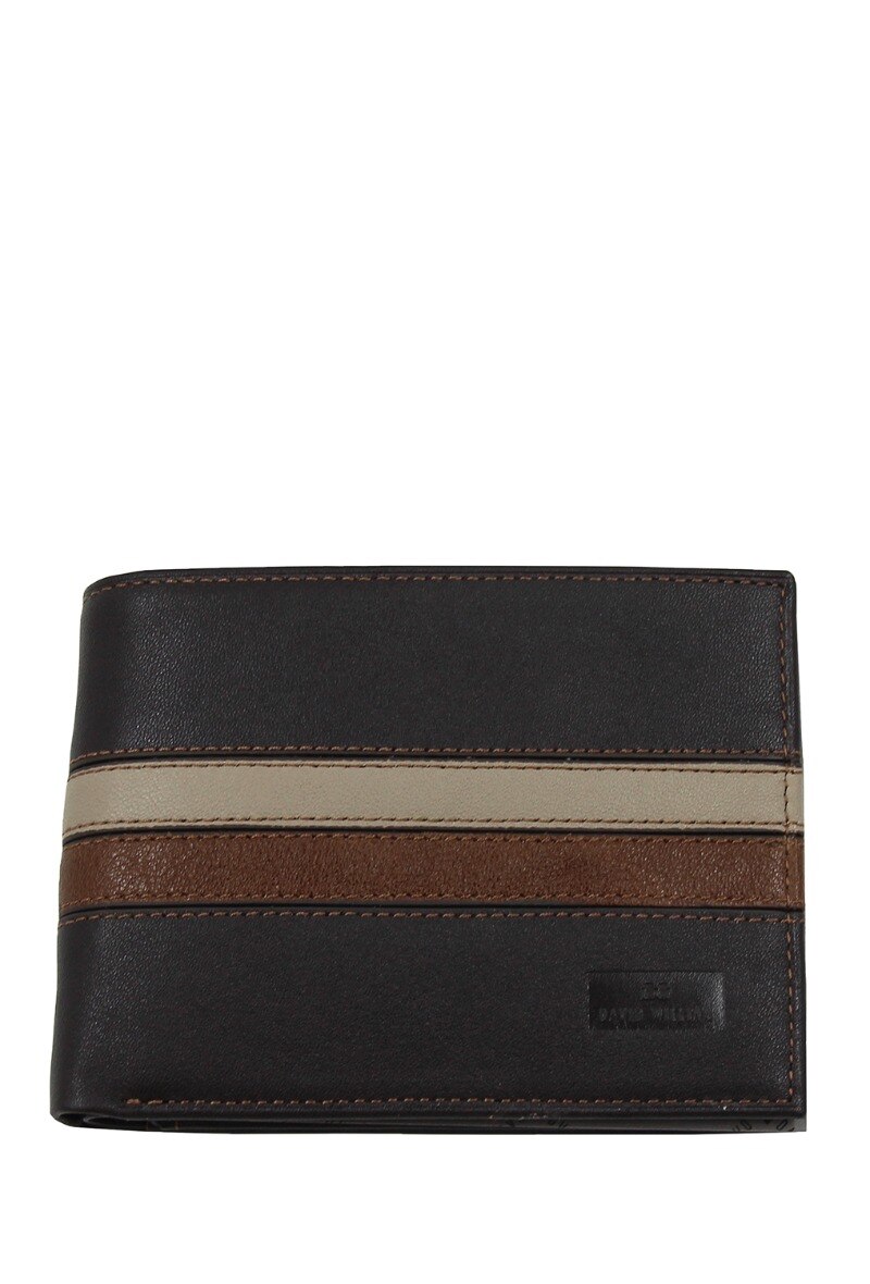 Roussère - Italian wallet in smooth cowhide leather - Dark Maroon - 1 - large format