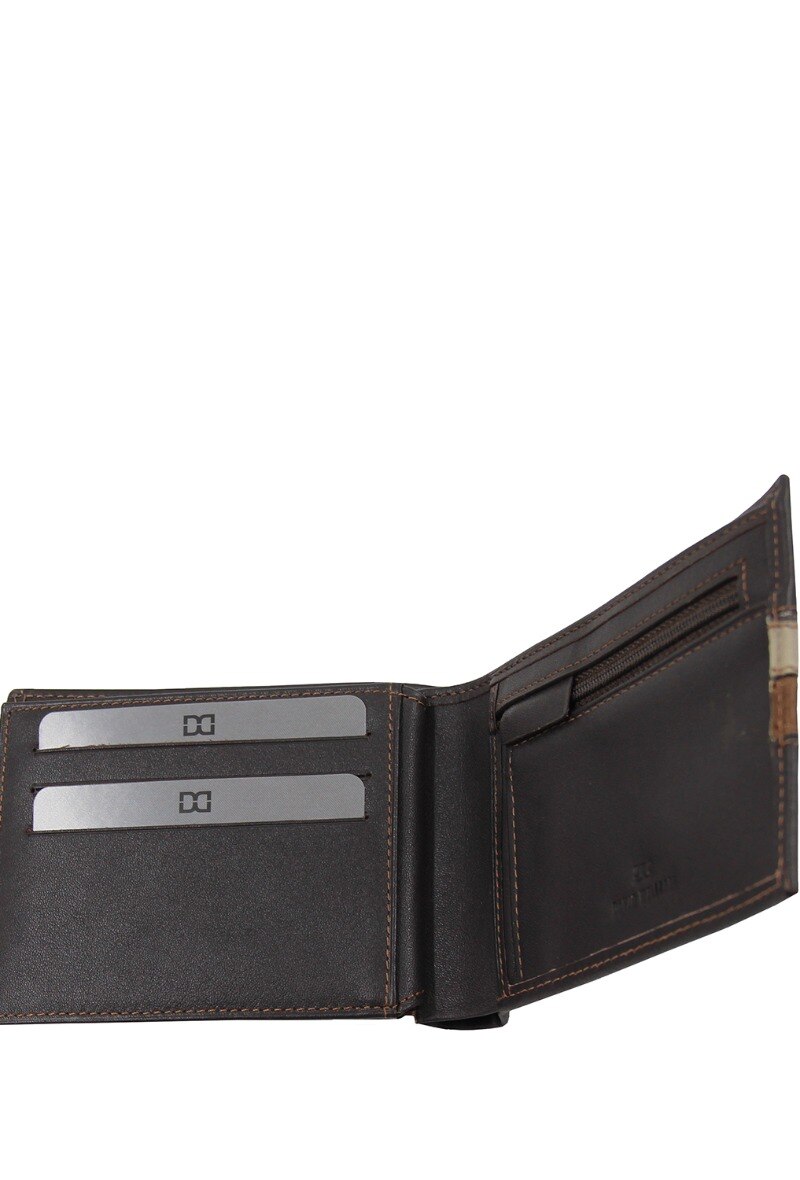 Roussère - Italian wallet in smooth cowhide leather - Dark Maroon - 2 - large format