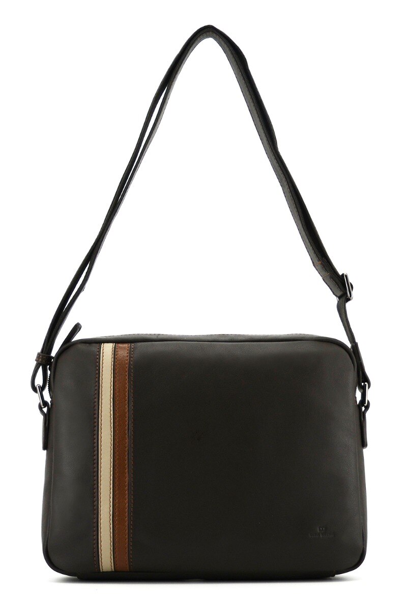 Wholesaler DAVID WILLIAM - Roussère - Reporter bag in smooth calfskin