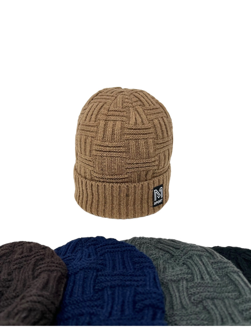 Wholesaler DH DIFFUSION - Beanie for Men stuffed with wool inside