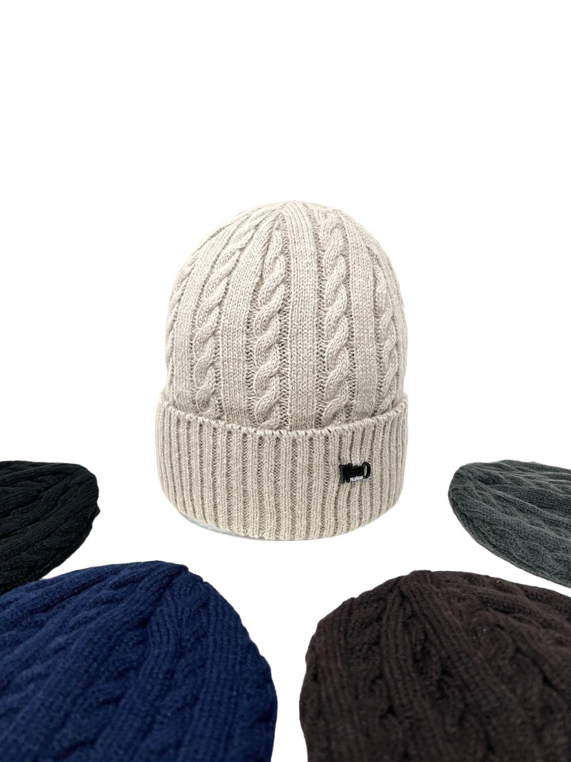 Wholesaler DH DIFFUSION - Beanie for Men stuffed with wool inside