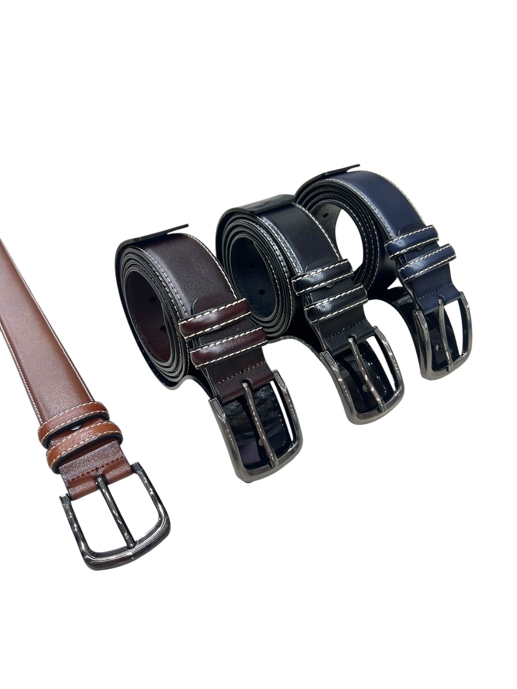 Wholesaler DH DIFFUSION - Leather Belt 4cm width