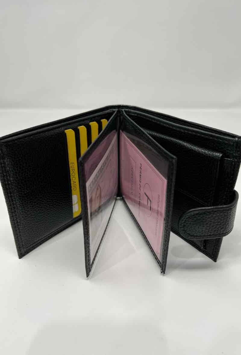 Herrenbrieftasche 4 Fächer - Schwarz 3 - Miniaturansicht