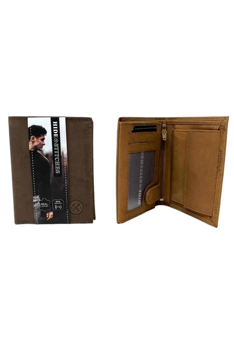 Grossiste DH DIFFUSION - Portefeuille Cuir Homme RFID Protection