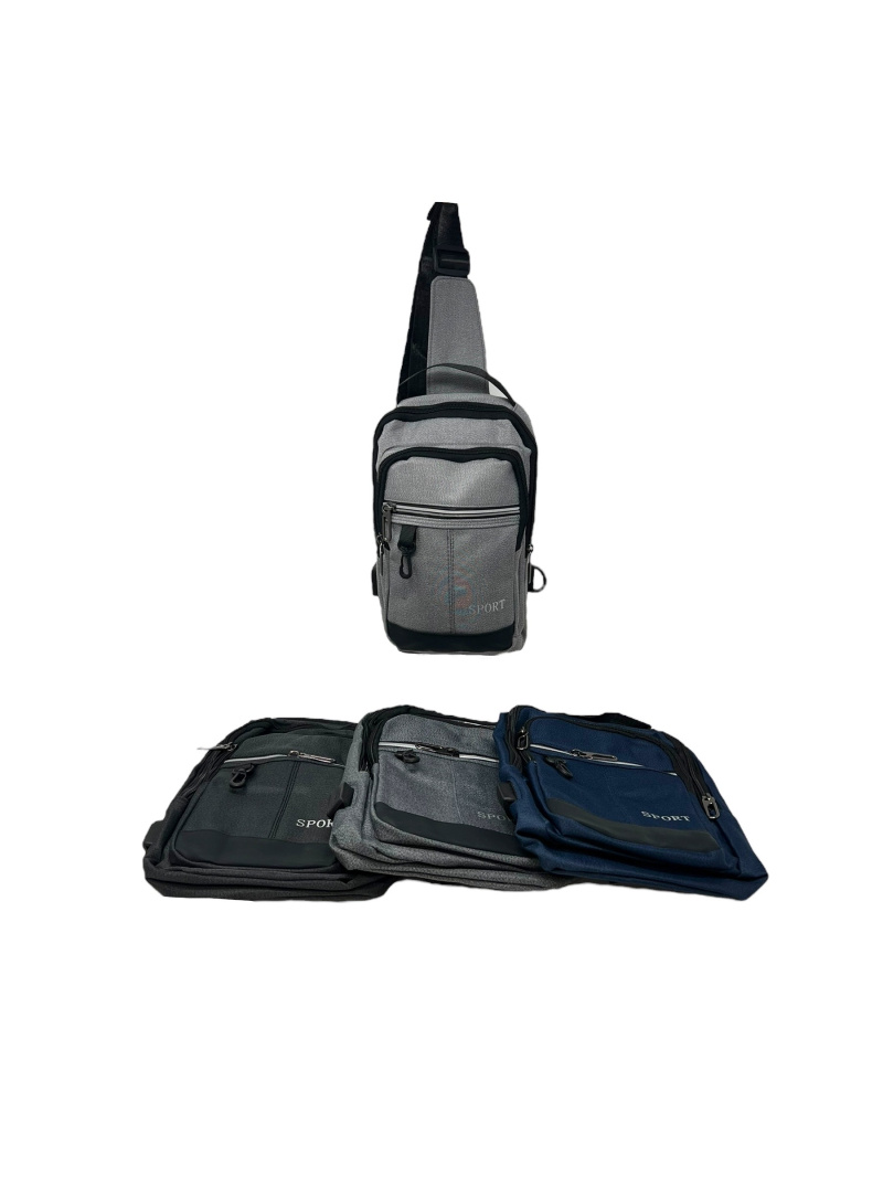 Großhändler DH DIFFUSION - Oyster Synthetik-Gürteltasche – 2 Fächer