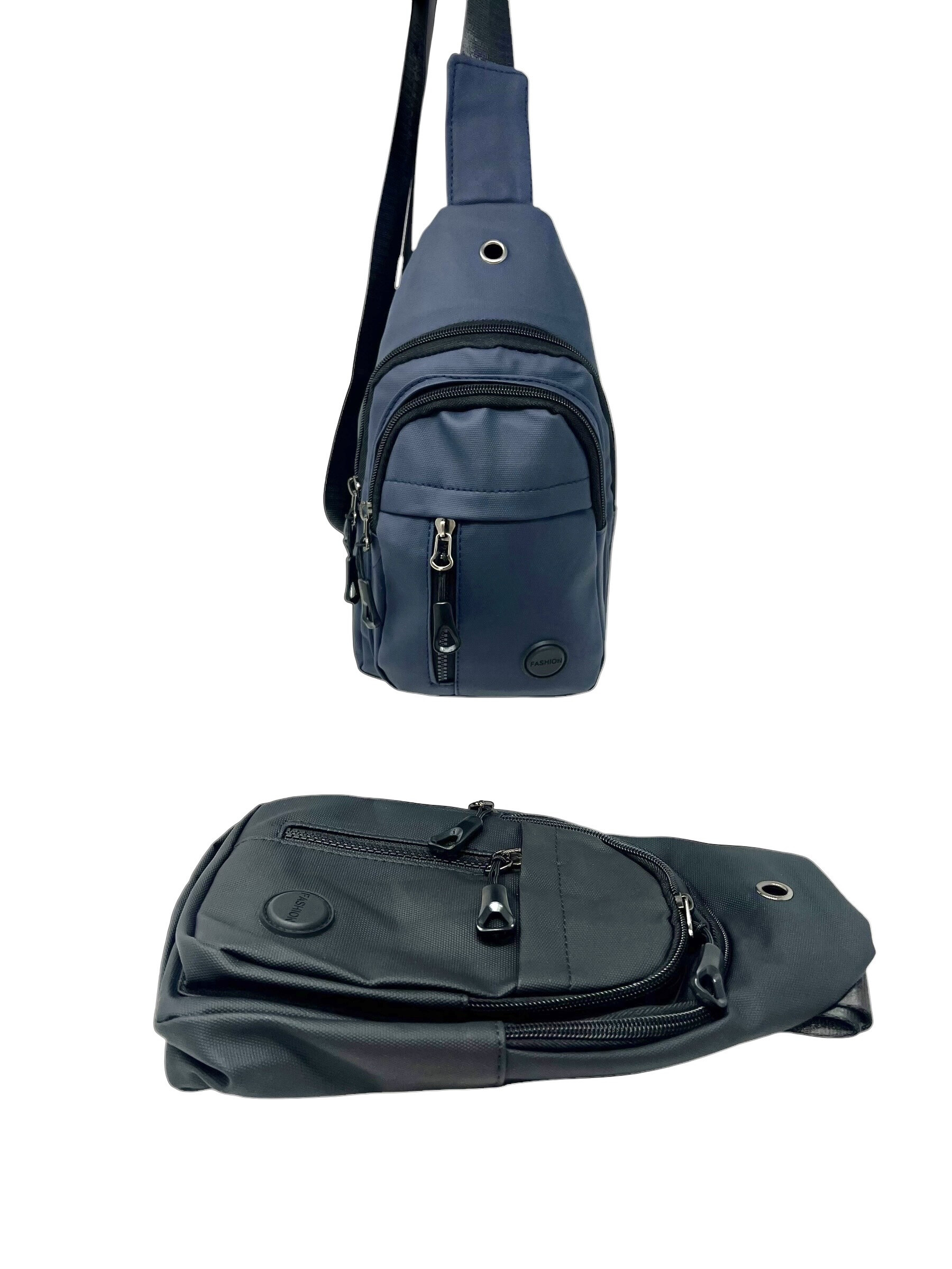 Wholesaler DH DIFFUSION - Synthetic Waist Oyster bag - 2 Compartments
