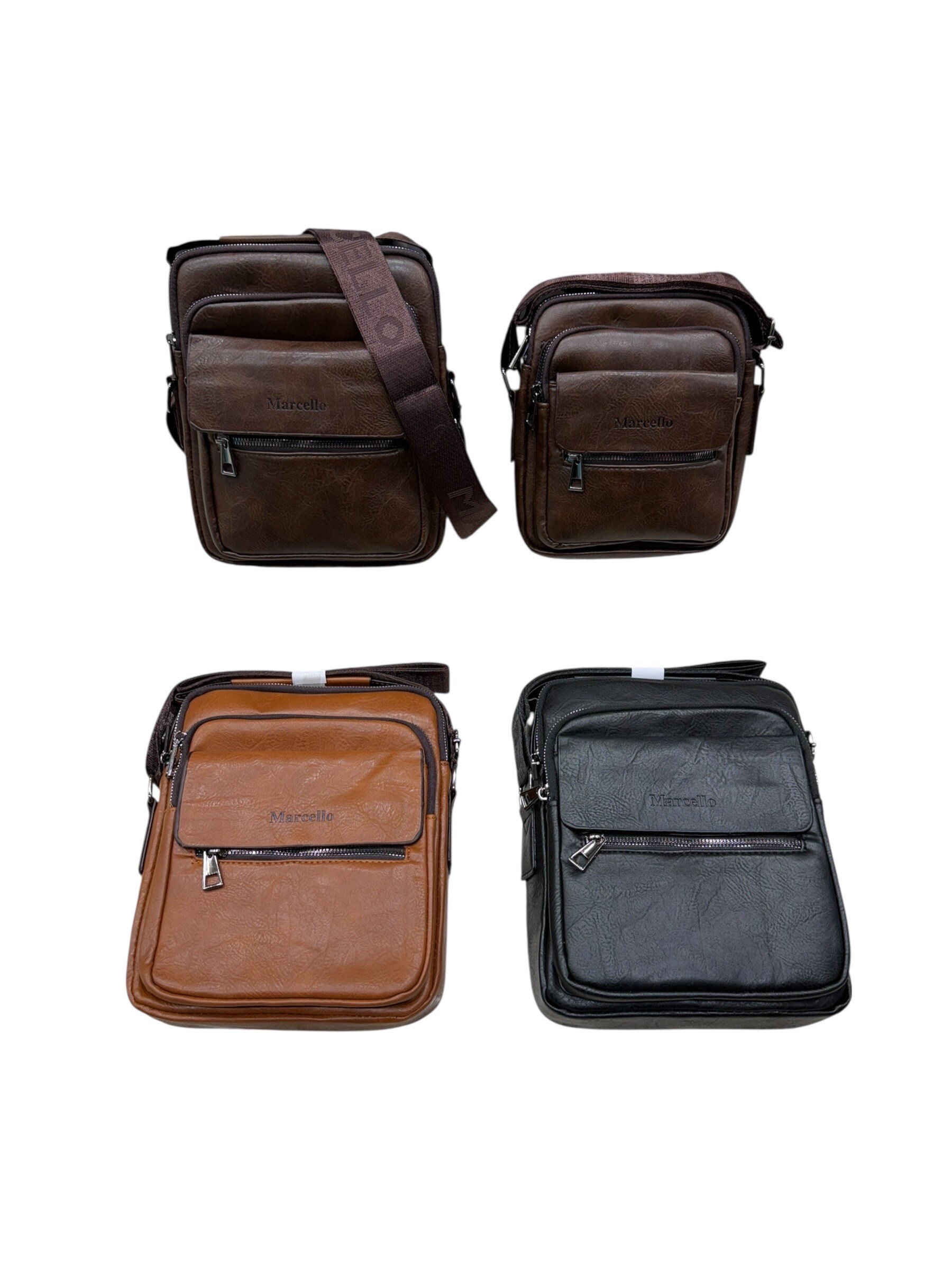 Großhändler DH DIFFUSION - Herren-Umhängetasche – Crossbody & Oyster mit Griff