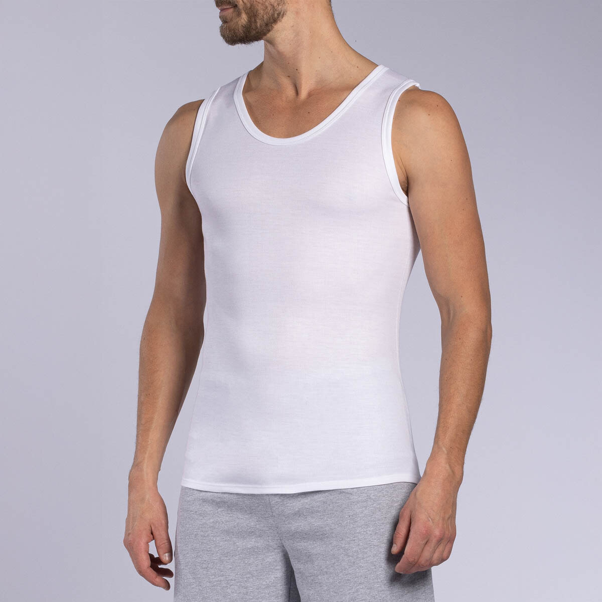 Großhändler DODO HOMEWEAR - Herren-Tanktop Ref dh.mif.debb
