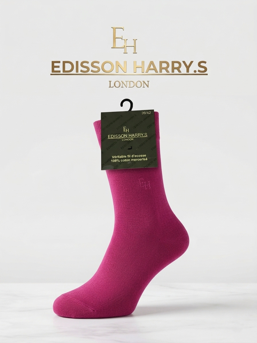 Großhändler Edisson Harry's London - Echte Socken aus schottischem Garn