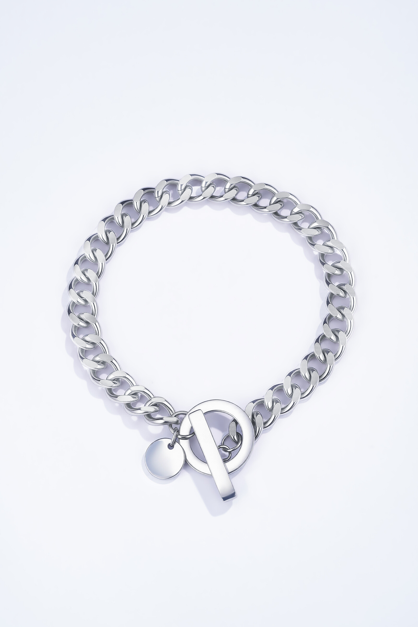 Mayorista ÉLINE L'ATELIER - Pulsera de acero inoxidable de 20 cm