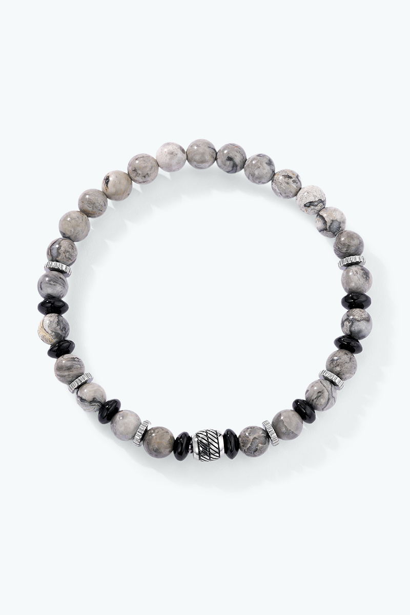 Großhändler ÉLINE L'ATELIER - Herrenarmband aus Edelstahl