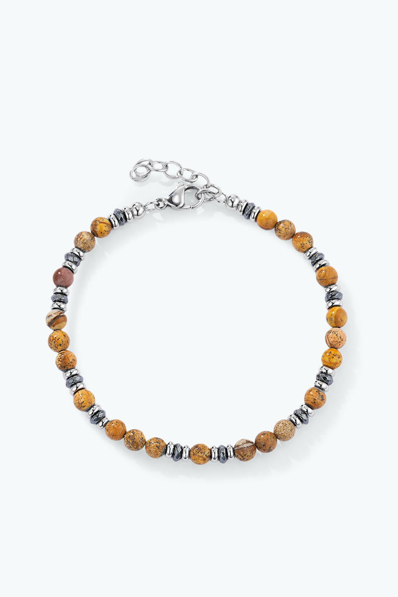 Großhändler ÉLINE L'ATELIER - Herrenarmband aus Edelstahl