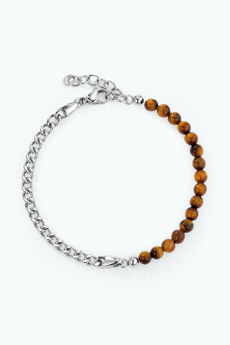 Großhändler ÉLINE L'ATELIER - Herrenarmband aus Edelstahl