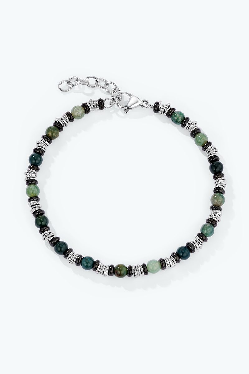 Großhändler ÉLINE L'ATELIER - Herrenarmband aus Edelstahl