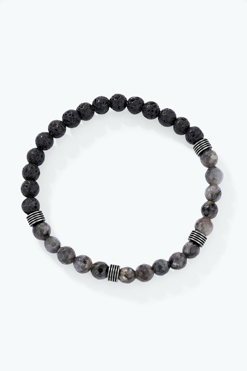 Großhändler ÉLINE L'ATELIER - Herrenarmband aus Edelstahl