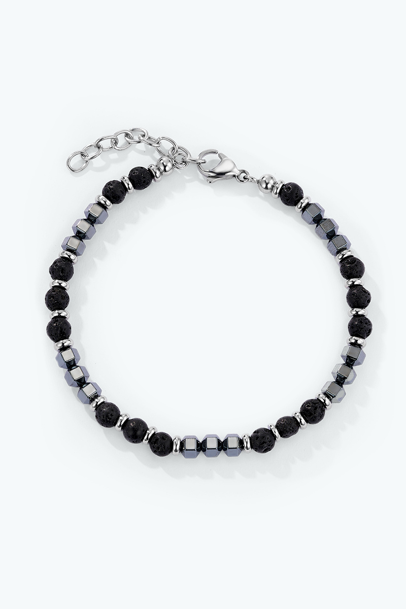 Großhändler ÉLINE L'ATELIER - Herrenarmband aus Edelstahl