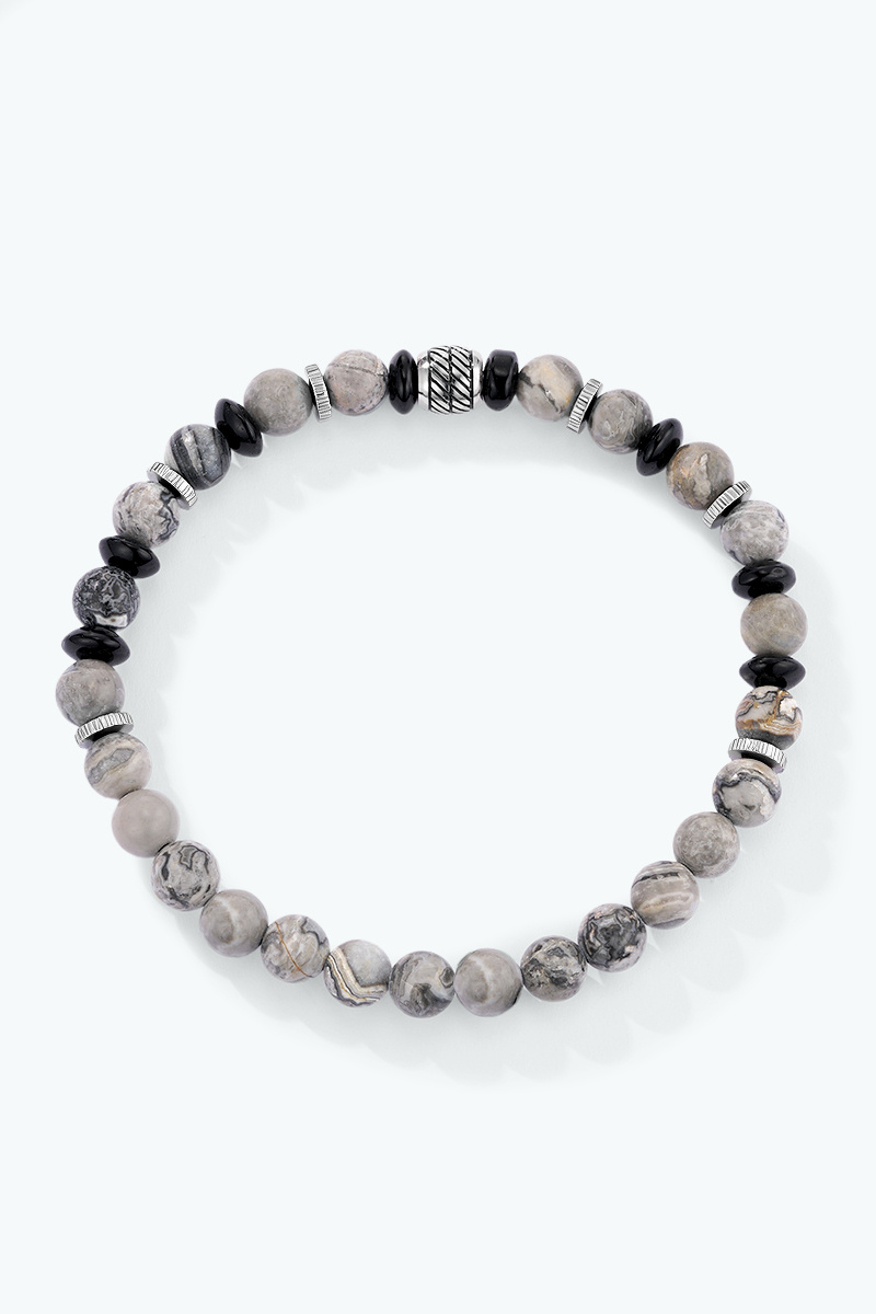 Großhändler ÉLINE L'ATELIER - Herrenarmband aus Edelstahl