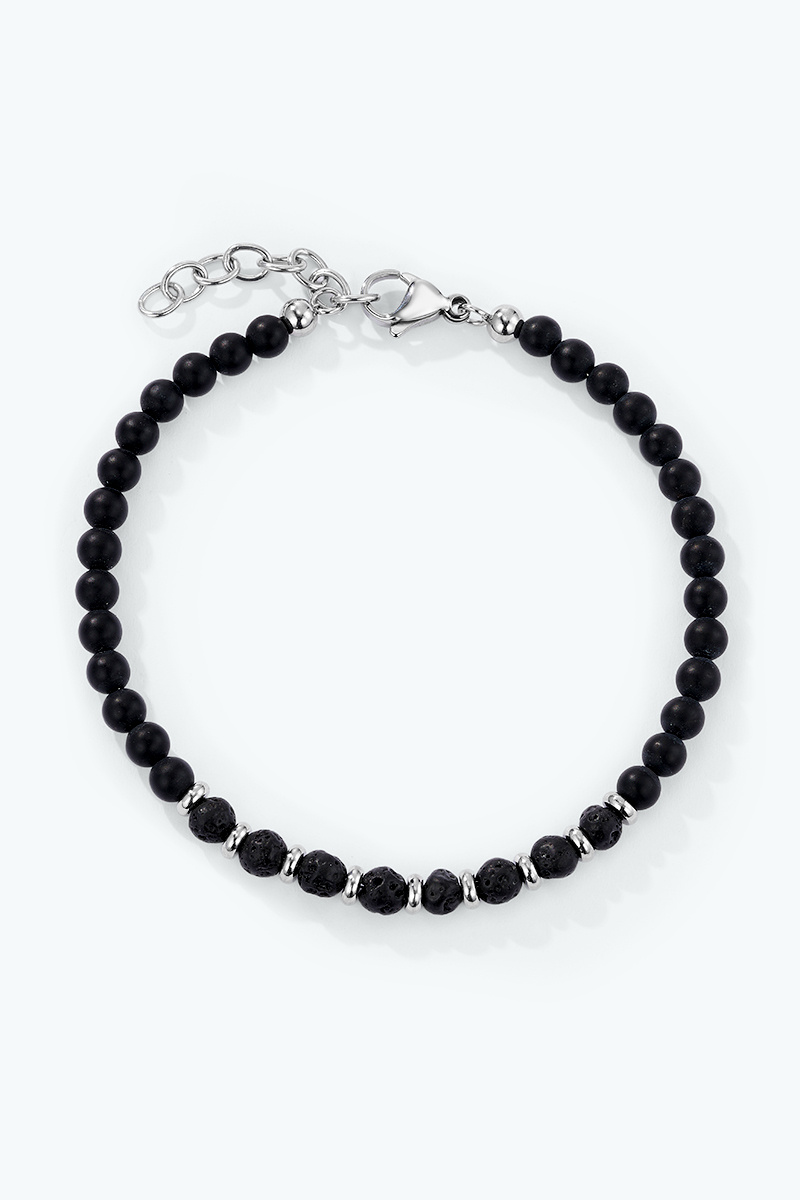 Großhändler ÉLINE L'ATELIER - Herrenarmband aus Edelstahl