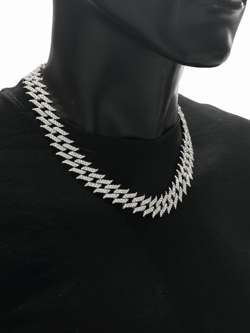 Grossiste ÉLINE L'ATELIER - Collier strassés 50cm