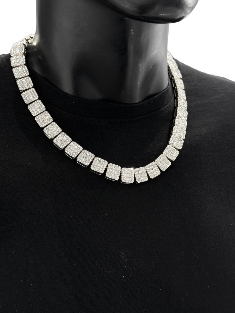 Grossiste ÉLINE L'ATELIER - Collier strassés 50cm