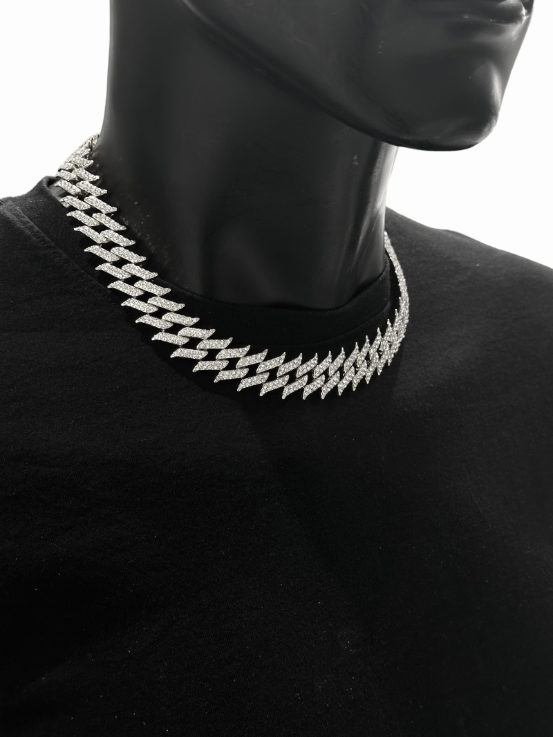 Grossiste ÉLINE L'ATELIER - Collier strassés 45cm