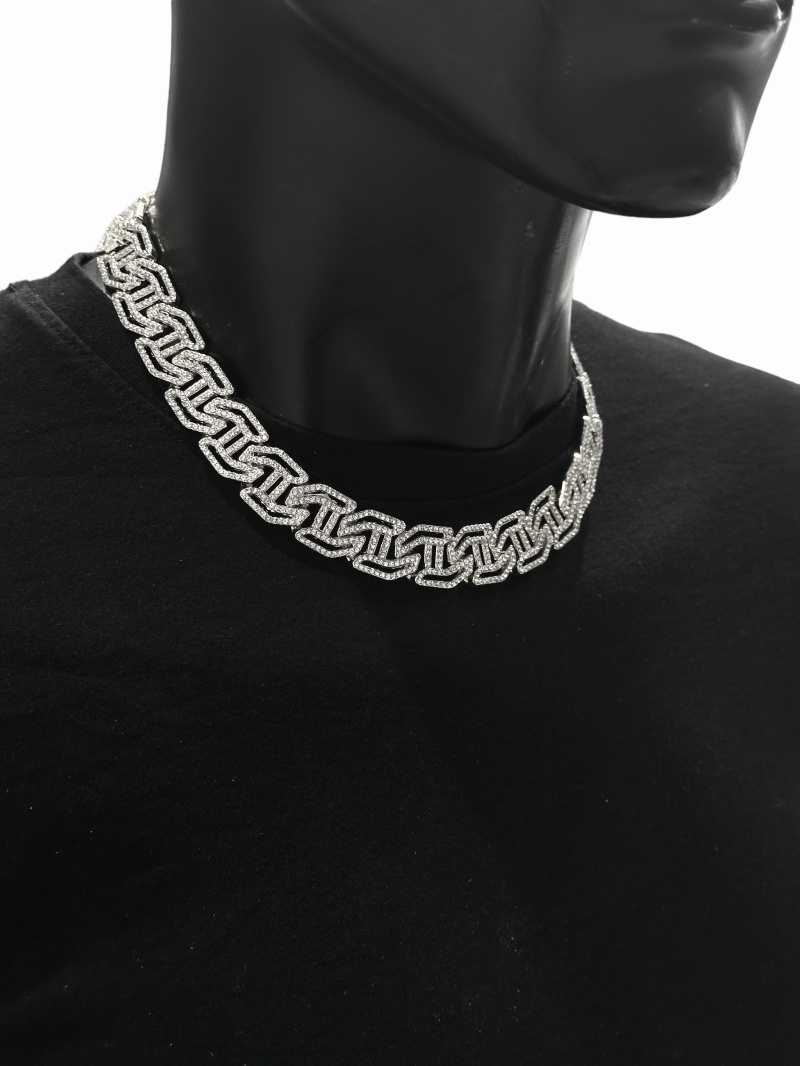 Grossiste ÉLINE L'ATELIER - Collier strassés 45cm