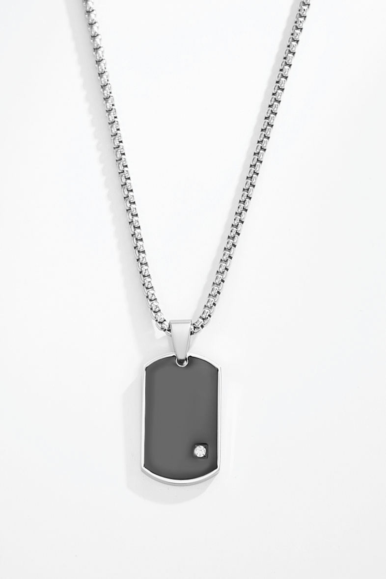 Grossiste ÉLINE L'ATELIER - Collier pendentif en acier inoxydable