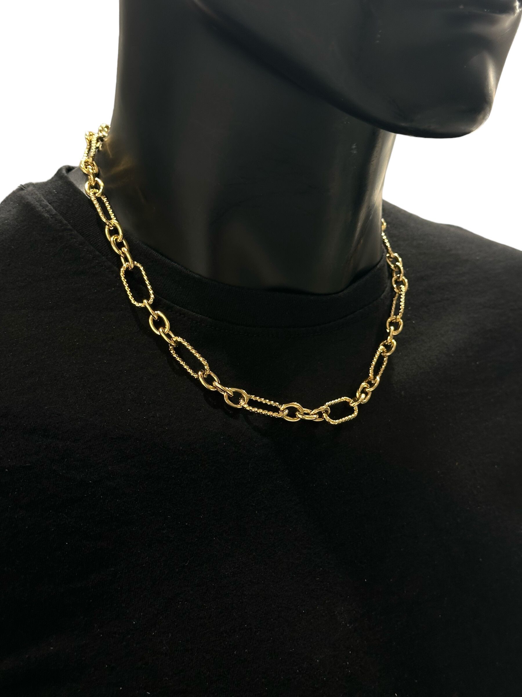 Grossiste ÉLINE L'ATELIER - Collier chaine 44cm en acier inoxydable