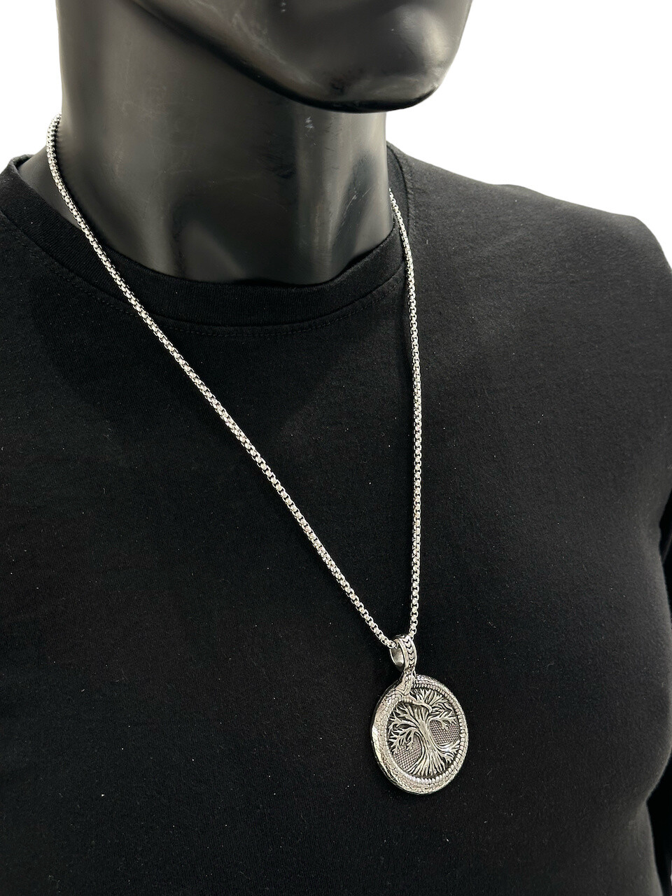 Wholesaler ÉLINE L'ATELIER - Men's stainless steel pendant